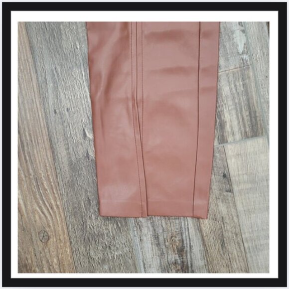 Jason Wu Faux Leather Split Hem Pants - Picture 5 of 5